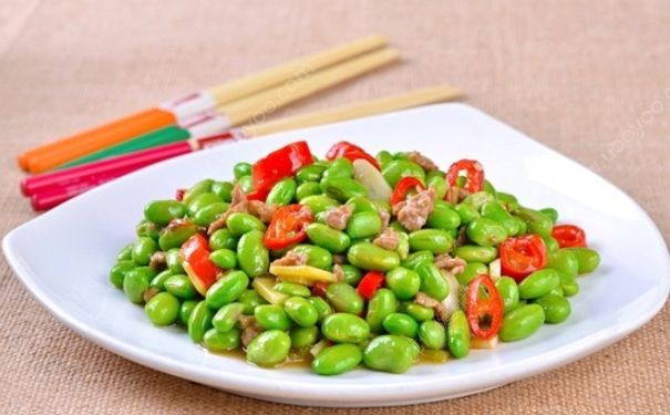 毛豆炒牛肉的做法 毛豆炒牛肉怎么做好吃？[多图]