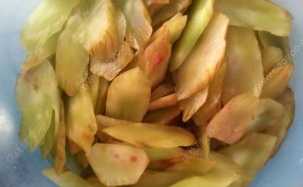 莴笋中间有红色能吃吗？莴笋里面发红能吃吗？[多图]