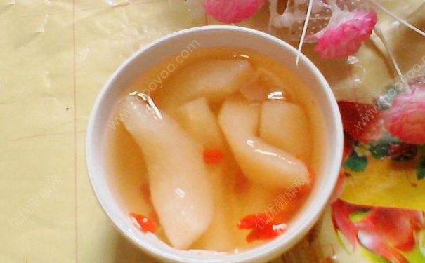 冰糖雪梨能放枸杞吗？冰糖雪梨能和枸杞一起煮吗？(2)