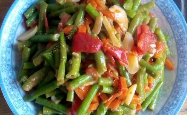 豆角和西红柿怎么炒？豆角炒西红柿的做法(4)