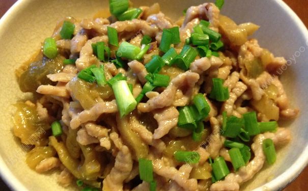 榨菜炒肉丝怎么做好吃？榨菜肉丝的做法(4)