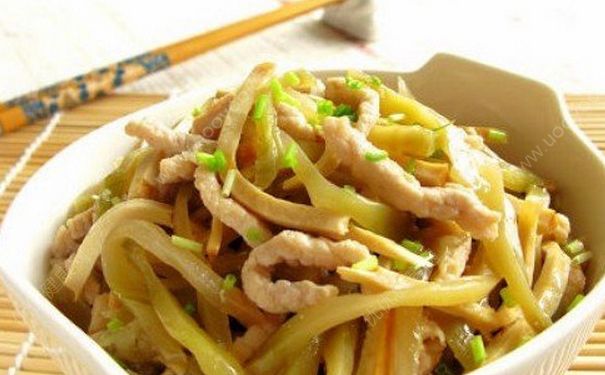 榨菜炒肉丝怎么做好吃？榨菜肉丝的做法(3)