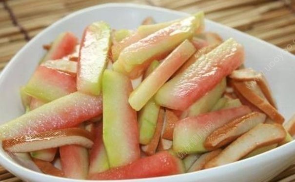 西瓜皮可以吃吗？西瓜皮可以用来干嘛？(3)