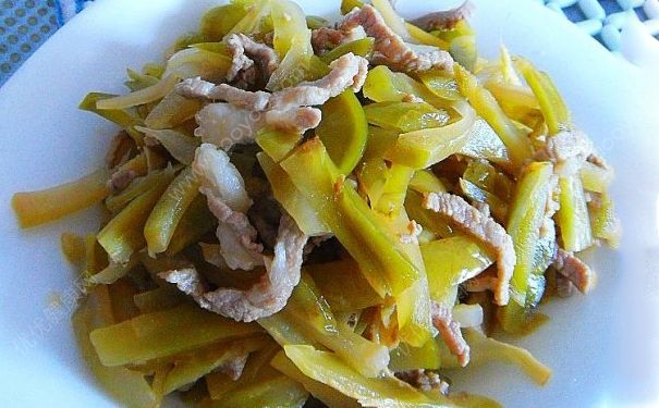 新鲜榨菜怎么炒好吃？新鲜榨菜怎么炒不苦？(4)