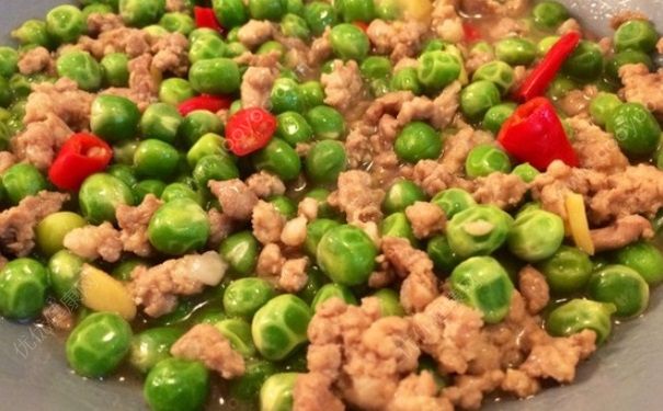 豌豆肉末怎么炒？豌豆肉末的做法(3)