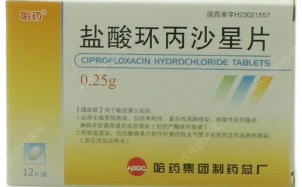 盐酸环丙沙星片是治什么的？盐酸环丙沙星片是消炎药吗