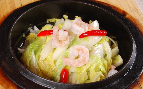 虾仁娃娃菜怎么炒好吃？虾仁娃娃菜的做法(1)