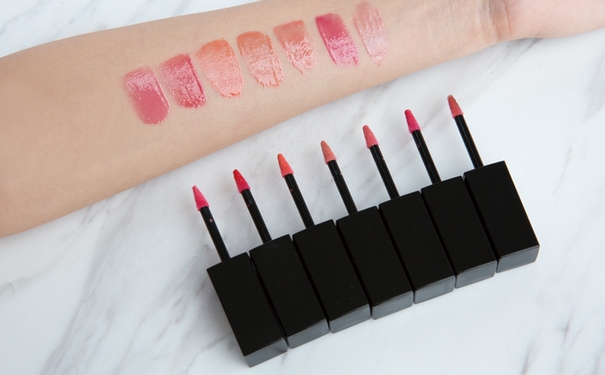 KATE变色唇釉怎么样？KATE变色唇釉试色(1)