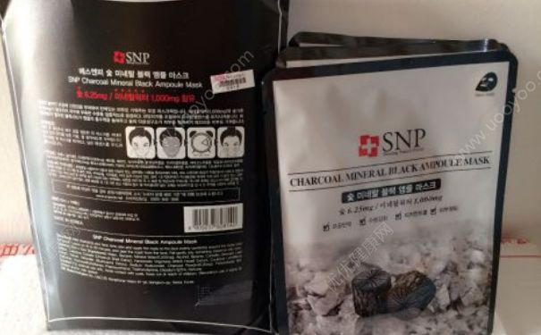 SNP矿泉水木炭面膜好用吗？SNP矿泉水木炭面膜价格(1)
