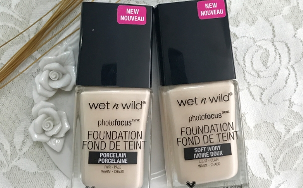 湿又野粉底液色号有哪些？WetnWild粉底液试色(1)