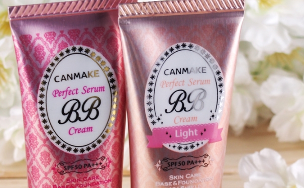 canmake bb霜好用吗？井田bb霜色号试色(1)